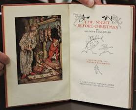 Item #B6793 The Night Before Christmas. Clement C. Moore, Arthur Rackham.